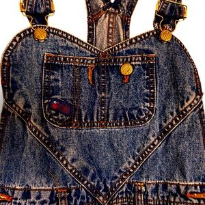 Vintage Gitano Blue Denim Overalls